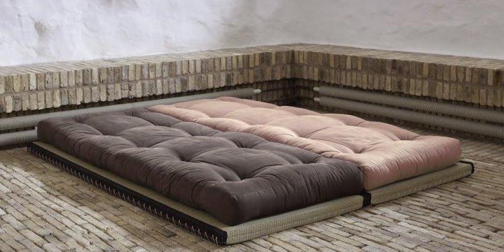 futon traditionnel japonais